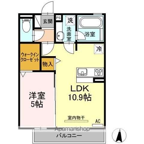 ハーベスト横井の間取り写真