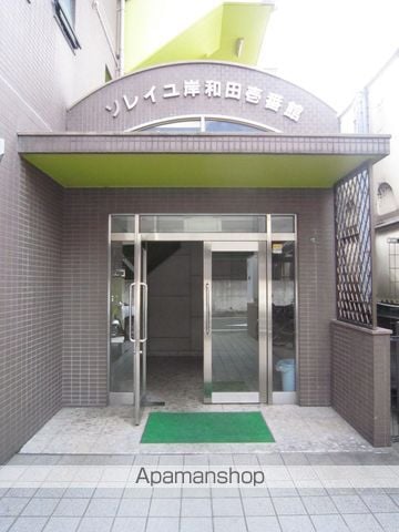 ソレイユ岸和田壱番館の玄関写真