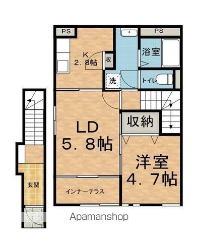 CASAルーチェの間取り写真