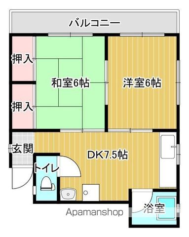 リコオビルの間取り写真
