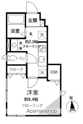 メゾン ド フルールの間取り写真
