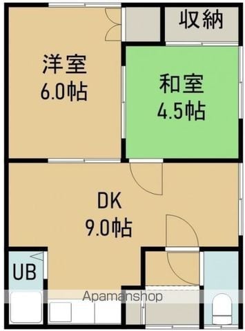 たかはし荘の間取り写真