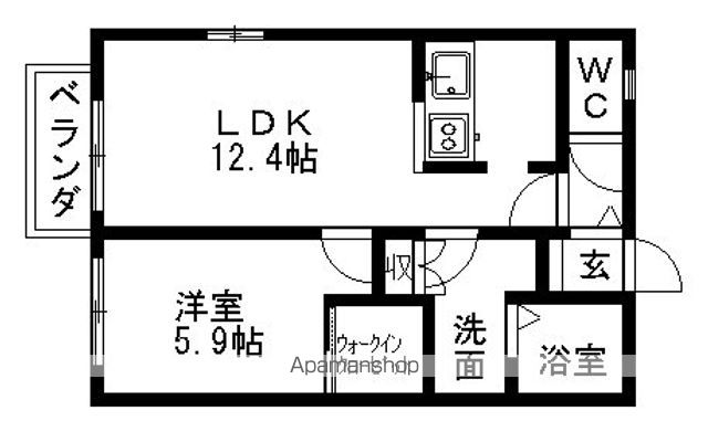 グランシード彩の間取り