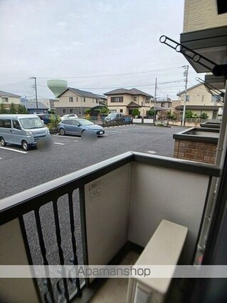 ちしろ台Ⅱ[1R/30.27m2]のバルコニー