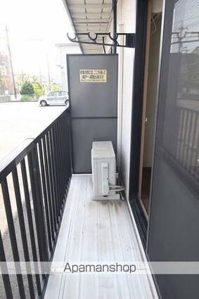 コーポラスグリーン　Ｃ棟[1K/26.71m2]のバルコニー