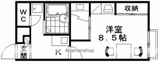 レオパレス三康の間取り写真