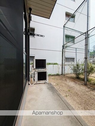 パークサイド堀南　Ｅ棟[2DK/45.42m2]のバルコニー