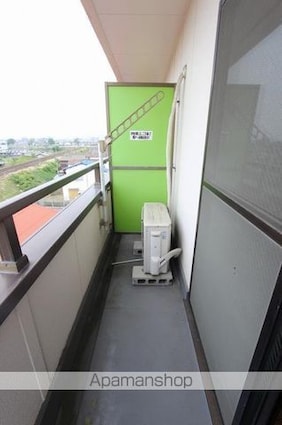 キング・ビー[1K/25.92m2]のバルコニー