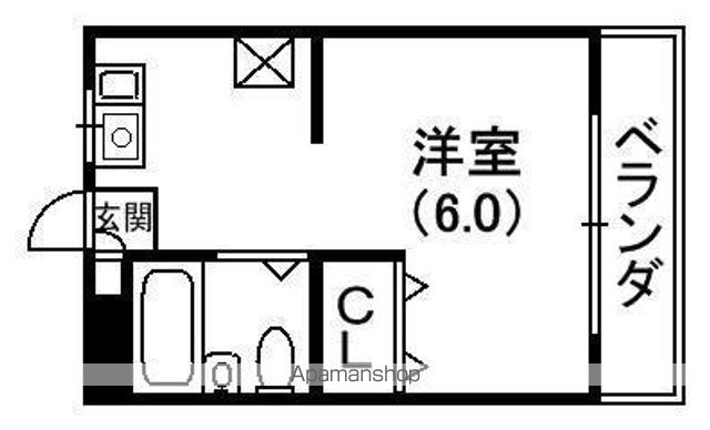 御殿山壱番館の間取り写真
