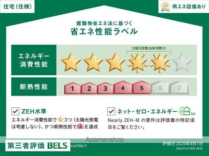 Ｃｏｒｔｉｌｅ　Ｙ（コルティーレ　ワイ）[3LDK/77.24m2]の内装1