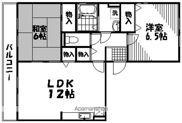 ラフィネ安芸 弐番館の間取り写真