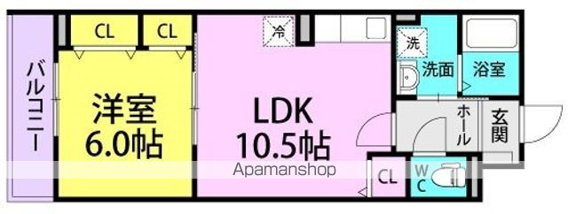ヒカルサ尼崎神崎町の間取り写真