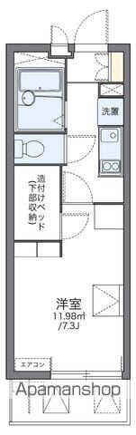 レオパレスフレンズの間取り写真