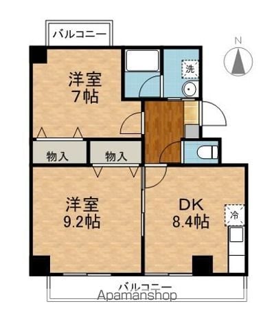 エトワールみわの間取り写真