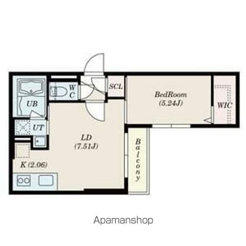 SーRESIDENCE琴似本通AVANTAの間取り写真