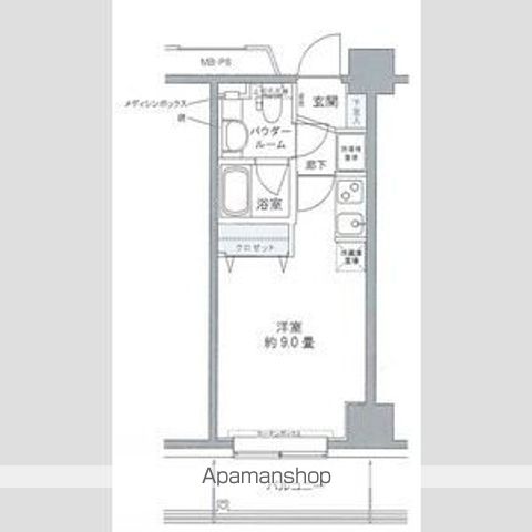 プライムアーバン豊洲の間取り