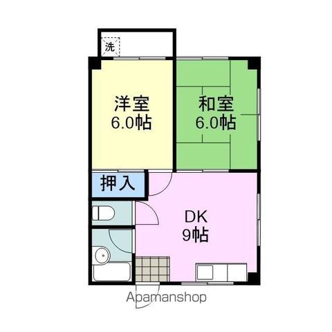 アパルトマンIMAZUの間取り写真