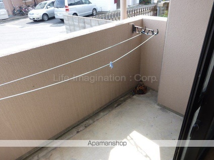 十一屋ＤＯＡ[1K/22.5m2]のバルコニー