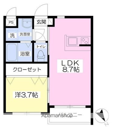 ロアジス衣山[1LDK/30.21m2]のその他内装