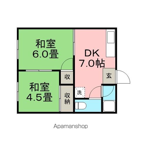 【相生ハイツの間取り】