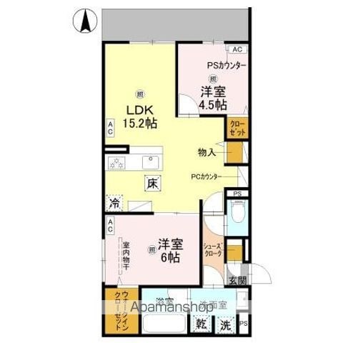 DーROOM平野区平野西2丁目PJの間取り写真