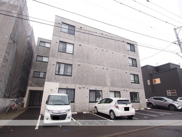 札幌市東豊線 月寒中央駅 徒歩3分 4階建 築10年の外観写真