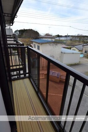 コーポセゾンⅢ[1R/31m2]のバルコニー