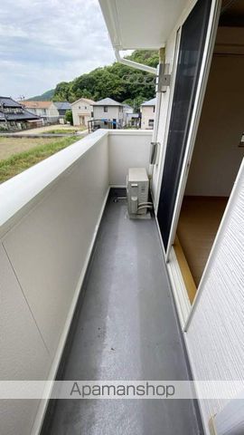 オリーブ[2LDK/54.85m2]のバルコニー