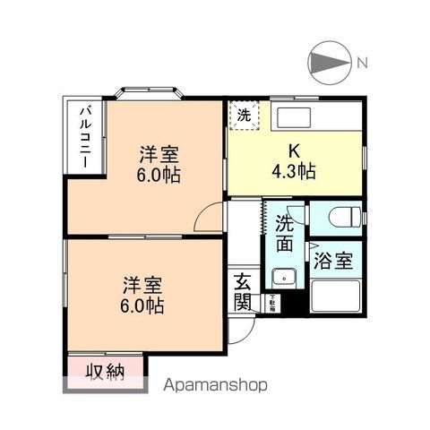 レピュート金山新の間取り写真
