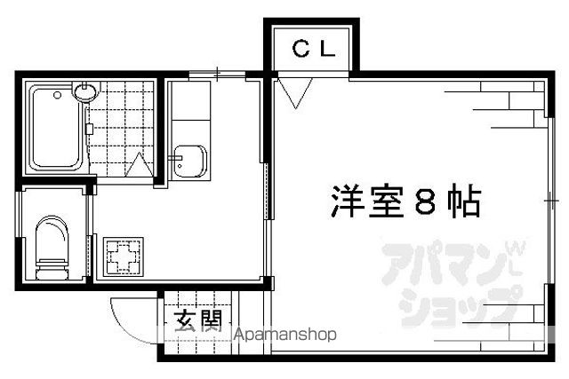 竹谷マンション東棟の間取り写真