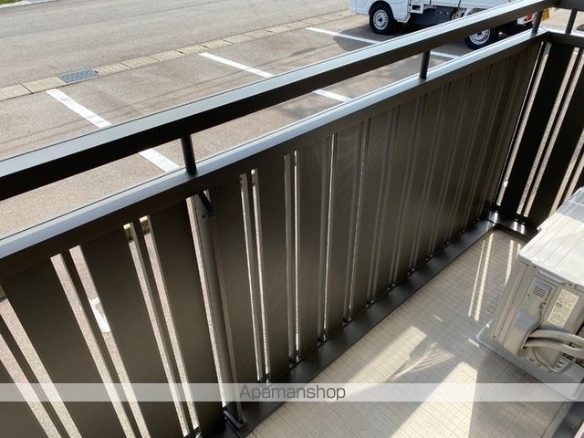 ブロケードリバー　Ａ[2LDK/53.48m2]のバルコニー