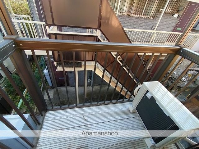 東京都国分寺市西恋ヶ窪３丁目[1K/19.44m2]のバルコニー