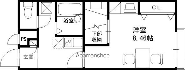 レオパレスサンガの間取り写真