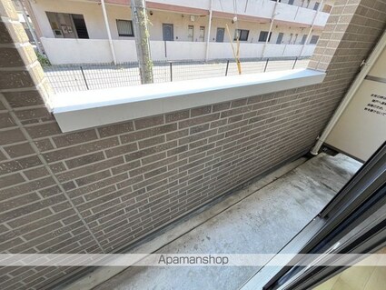 滋賀県彦根市平田町[1R/29.75m2]のバルコニー