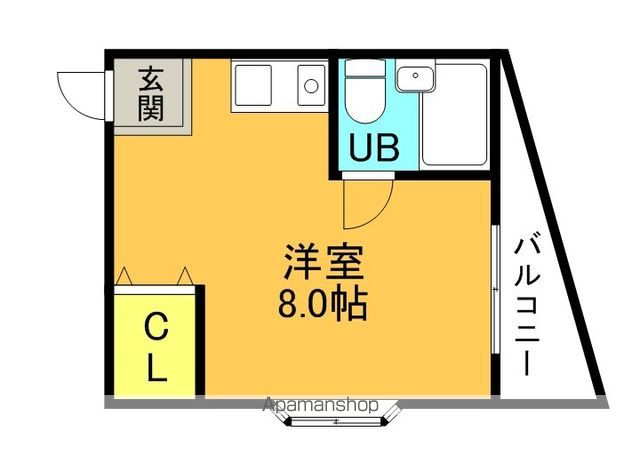 ドムール大倉の間取り写真