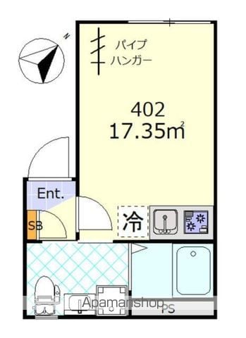 H.Aスカイの間取り写真