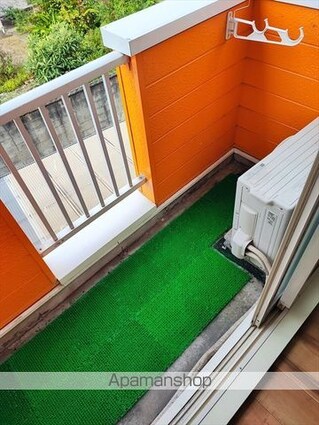 シティパル秋月[1K/20m2]のバルコニー