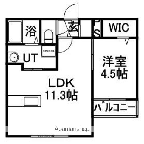プランドールの間取り写真