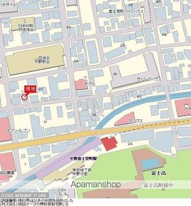 東京都杉並区和田１丁目[1K/19.5m2]の周辺