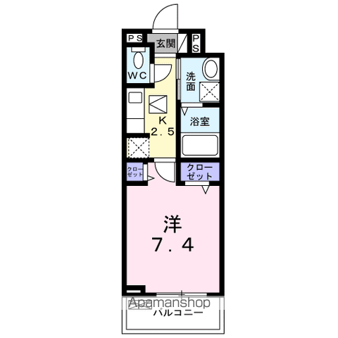 エクイティIIIの間取り写真