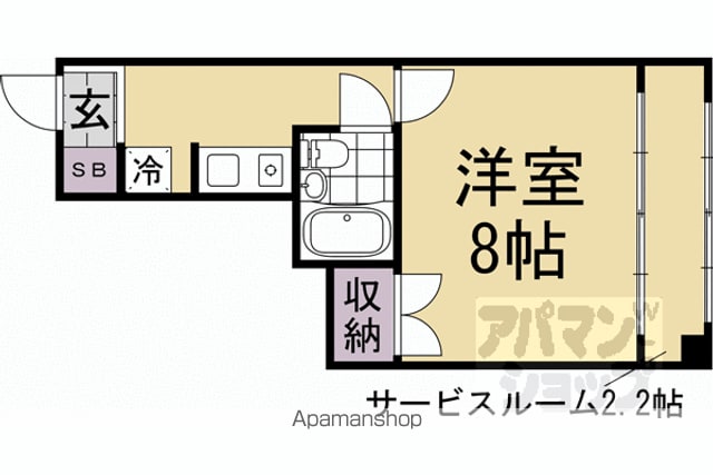マンションメックの間取り写真