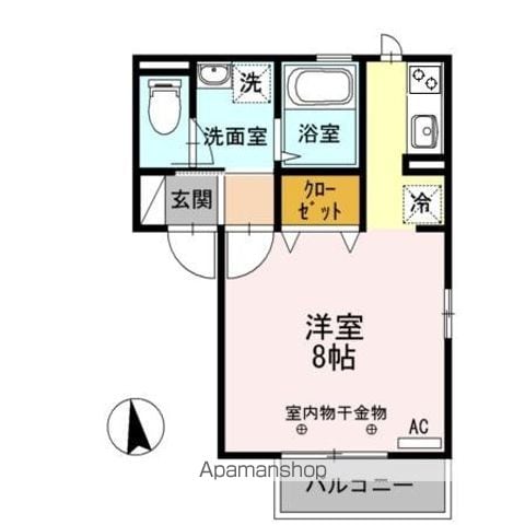 フロンティアの間取り写真