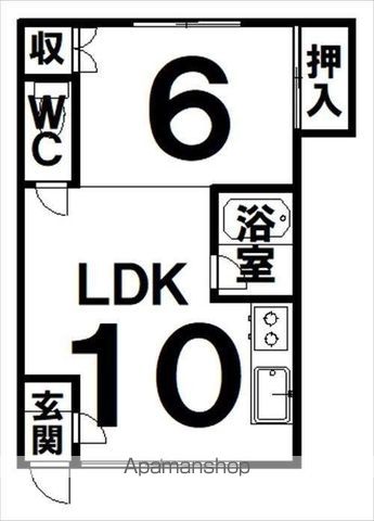 辻マンションの間取り写真