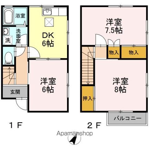 【セブンヒルズ　Ａの間取り】