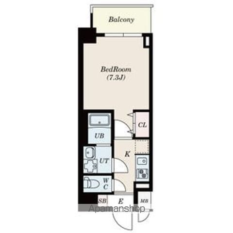 SーRESIDENCE志賀本通NORTHの間取り写真