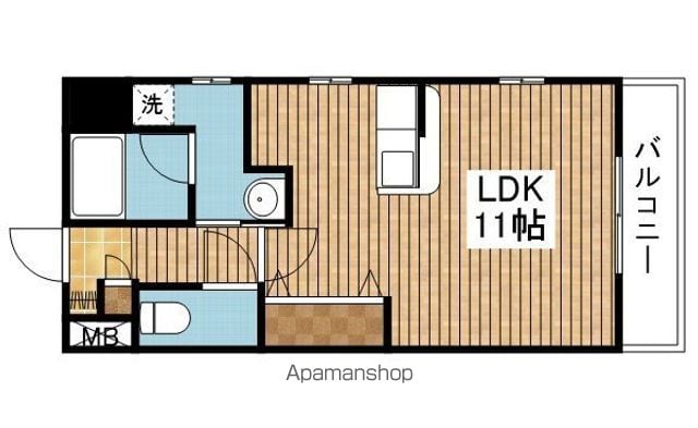 ローザ東中通の間取り写真