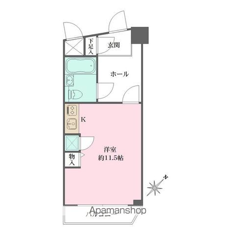 ビラ松濤の間取り写真