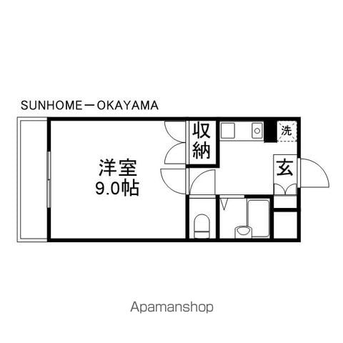 桂マンションIIの間取り写真