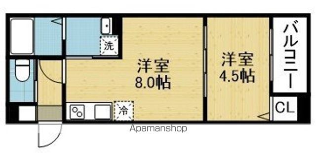 CRASTINE大蓮北4丁目Bの間取り写真