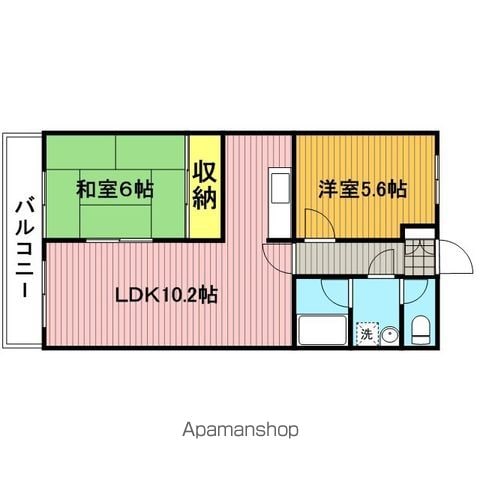 アベニュー弐番館の間取り写真
